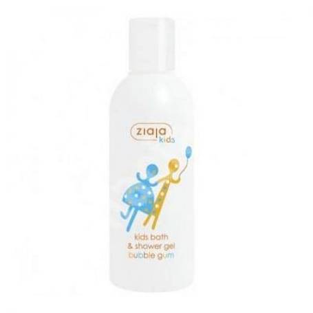 Gel de dus cu aroma de guma pentru copii, 200 ml, Ziaja