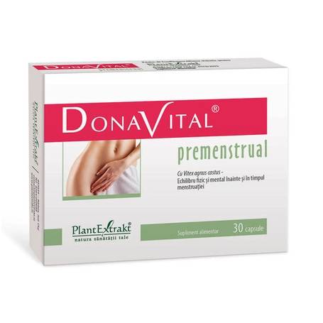 Donavital premenstrual, 30 capsule, Plant Extrakt