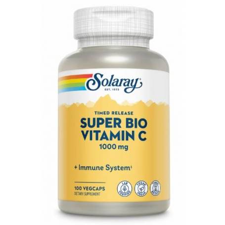 Super Bio Vitamina C, 100cps - Solaray - Secom