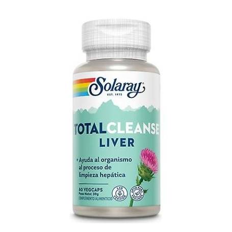 TOTAL CLEANSE LIVER 60cps - Solaray - Secom