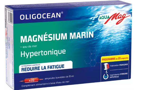 AquaMag - Magneziu marin, 20 fiole, Laboratoures Super Diet