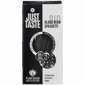 Spaghete proteice din fasole neagra, fara gluten eco-bio, 250g - Just Taste