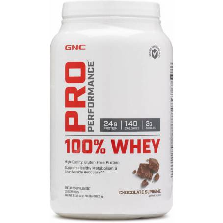 Pro Performance 100% Whey, Proteina Din Zer, Cu Aroma De Ciocolata, 887.5g - GNC