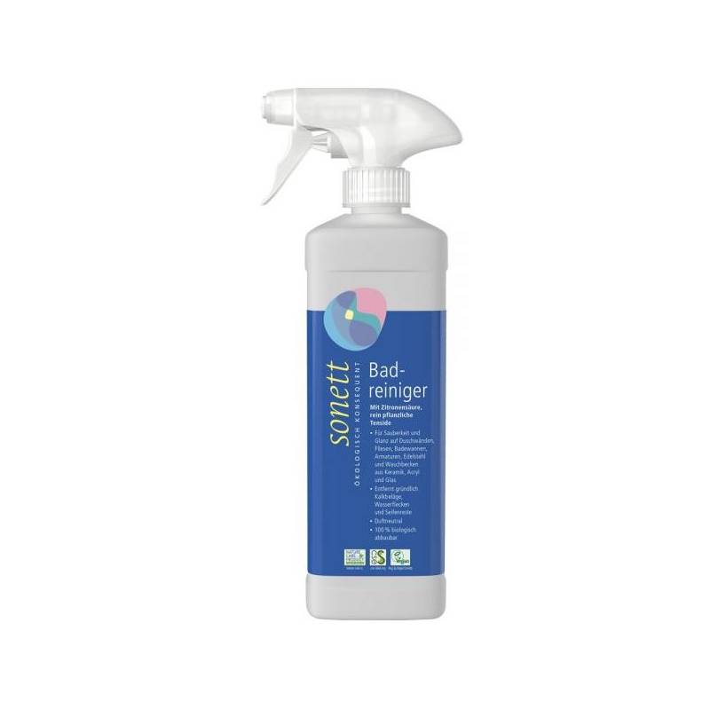 Solutie pentru curatat baia in sticla cu pulverizator Eco-Bio 500ml