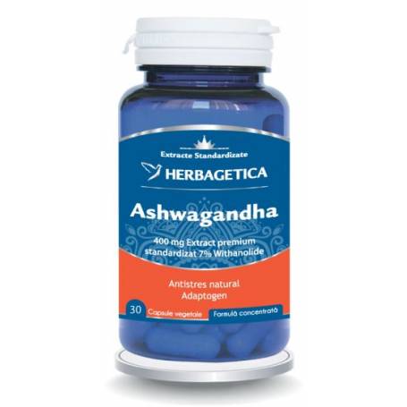 ASHWAGANDHA 30 Capsule - Herbagetica