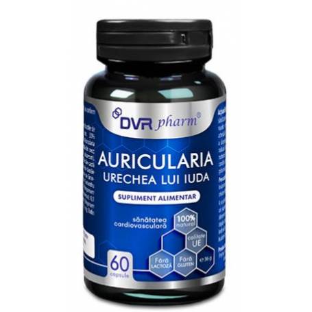 Auricularia, Urechea lui Iuda 60 capsule - DVR Pharm