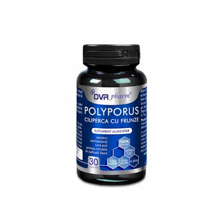 Polyporus, Ciuperca Cu Frunze, 30 capsule, DVR Pharm