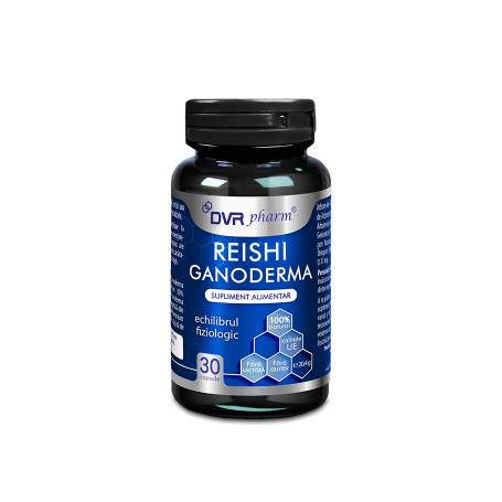 REISHI GANODERMA, sustine echilibrul fiziologic, 30 capsule, DVR Pharm