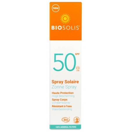 Spray cu protectie solara, SPF 50, 100 ml, Biosolis