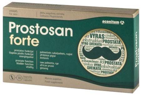 Prostosan forte, sustinerea prostatei si vezicii urinare, 30 capsule, Aconitum