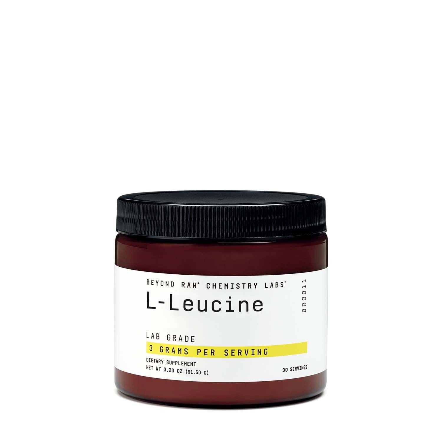 Beyond Raw Chemistry Labs L-leucine, L-leucina, 91.50 G, GNC