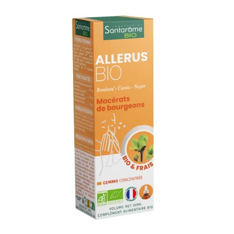 Allerus Bio, Mix 3 Muguri Antialergii, 30 ml - Santarome