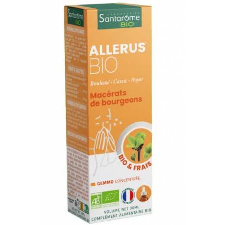 Allerus Bio, Mix 3 Muguri Antialergii, 30 ml - Santarome