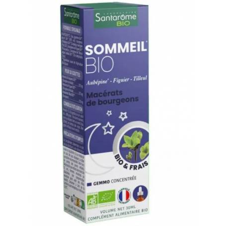 Sommeil Bio, Mix 3 Muguri pentru Somn Odihnitor, 30 ml - Santarome