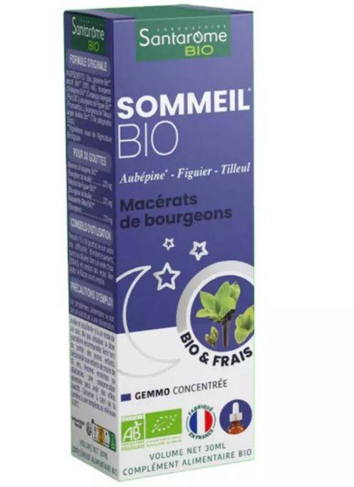 Sommeil Bio, Mix 3 Muguri pentru Somn Odihnitor, 30 ml - Santarome