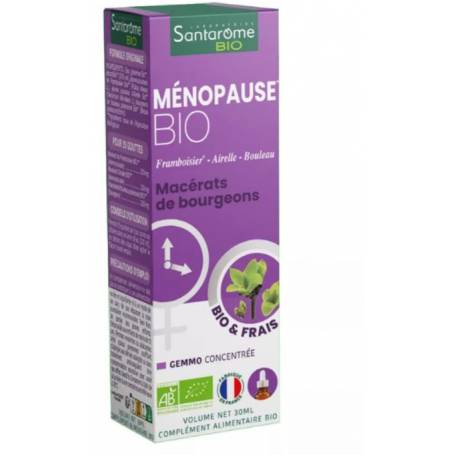 Menopauză Bio, Mix 3 Muguri, 30 ml - Santarome