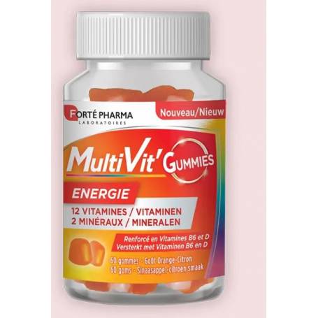 MultiVit energie, 60 jeleuri - Forte Pharm