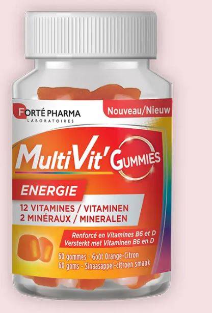 MultiVit energie, 60 jeleuri - Forte Pharm