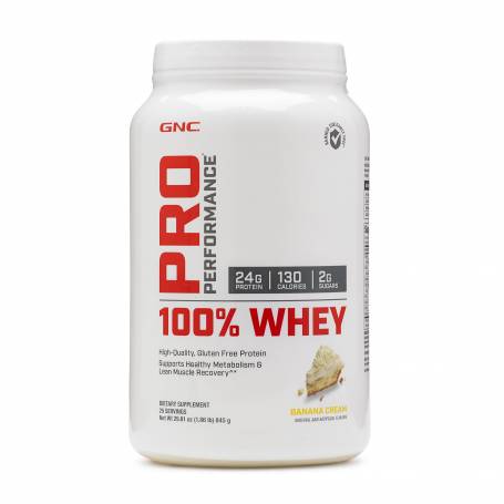 Pro Performance® 100% Proteina din Zer cu Aroma de Banane, 845g - GNC