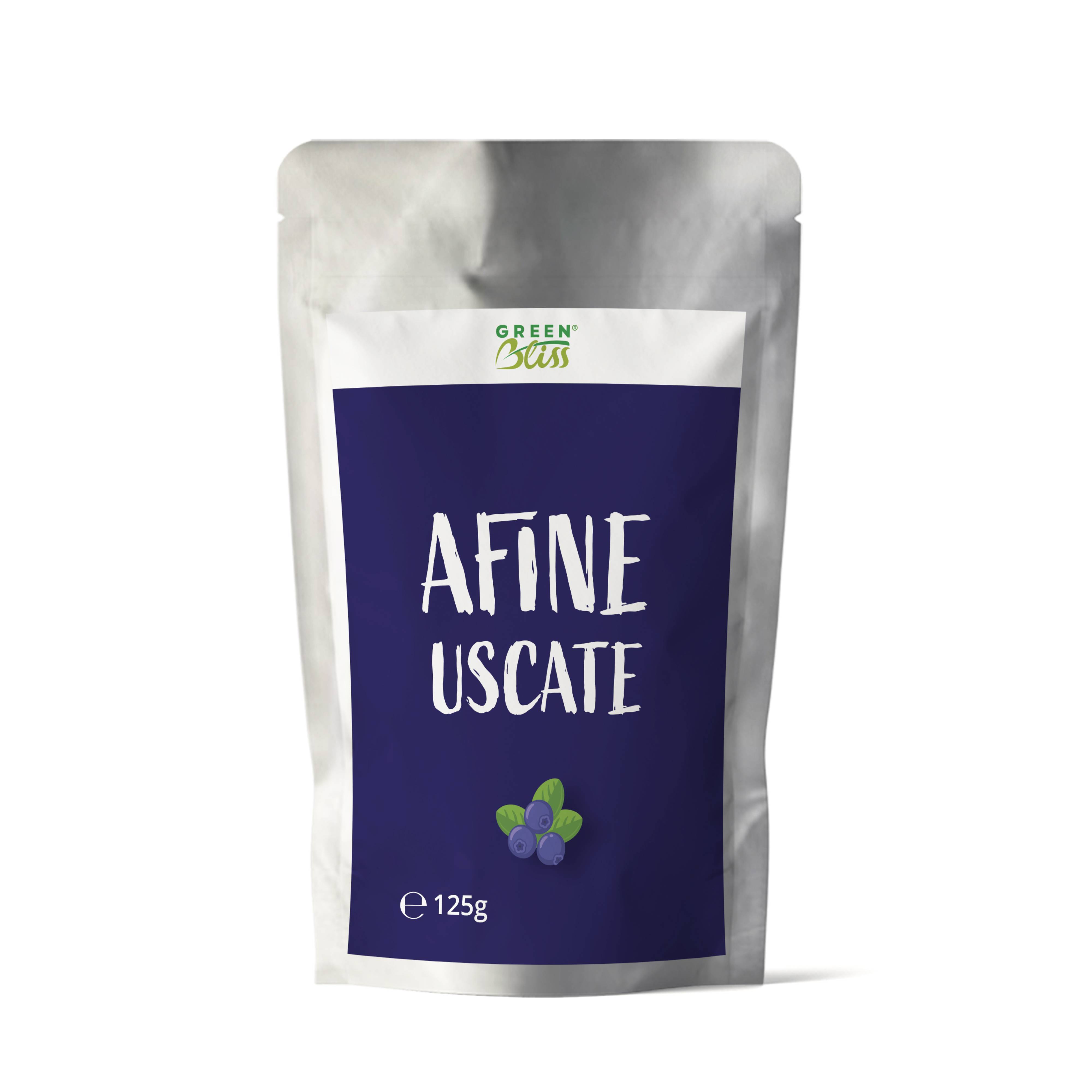 Afine uscate, 125 g, Green Bliss