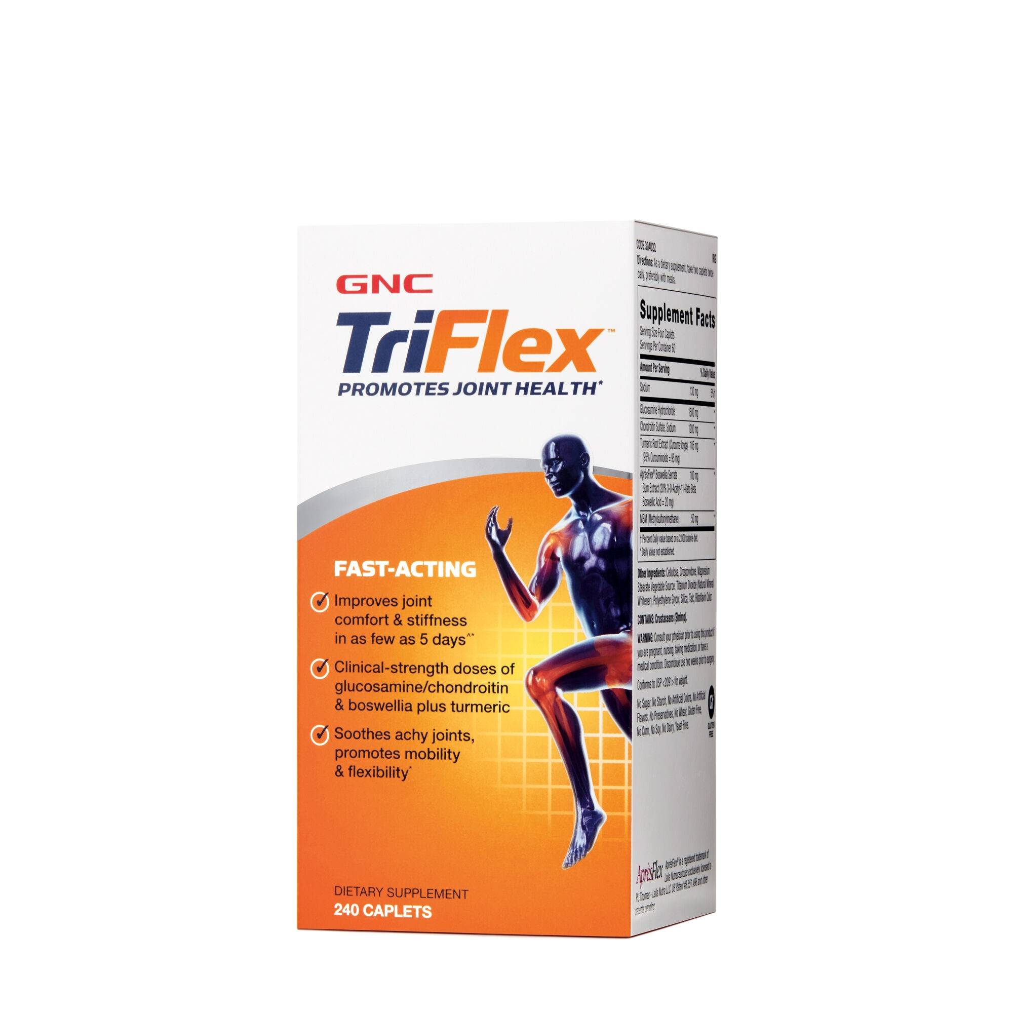 Triflex Fast-acting, Formula Pentru Sanatatea Articulatiilor, 240Tb - Gnc