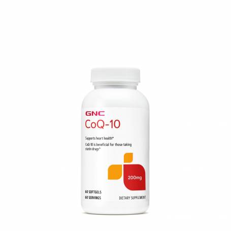 Coenzima Coq-10 Naturala 200 Mg, 60Cps - Gnc