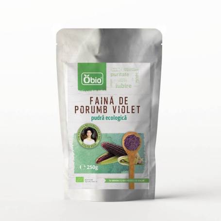 Faina de porumb violet Eco-Bio 250g - Obio