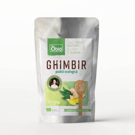 Ghimbir pudra Eco-Bio 125g - Obio