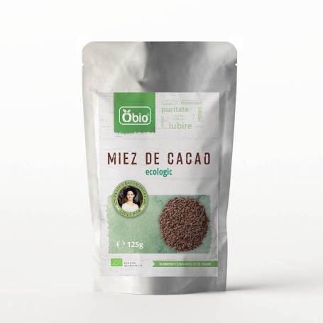 Miez de cacao, eco-bio, 125g - Obio