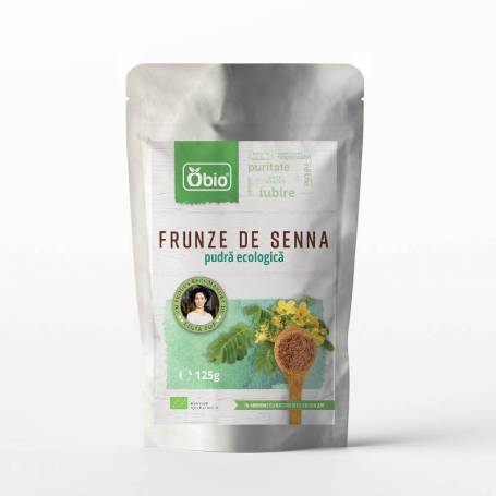 Frunze de Senna pudra Eco-Bio 125g - Obio