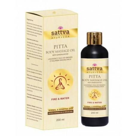 Ulei masaj Pitta 200ml – Sattva Ayurveda