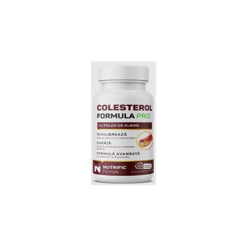 Colesterol Formula Pro vegetale, 30cps - Nutrific