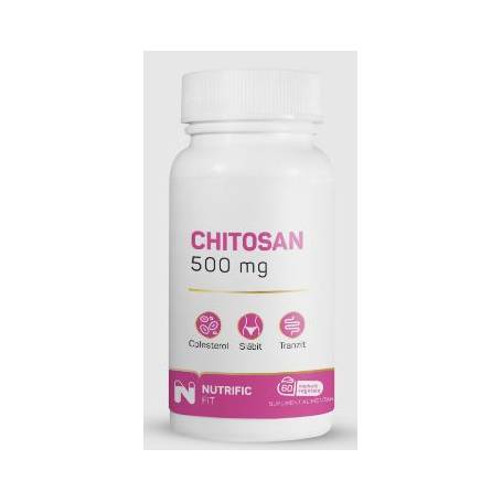 Chitosan, tranzitul alimentelor, 60cps -Nutrific