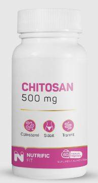 Chitosan, tranzitul alimentelor, 60cps -Nutrific