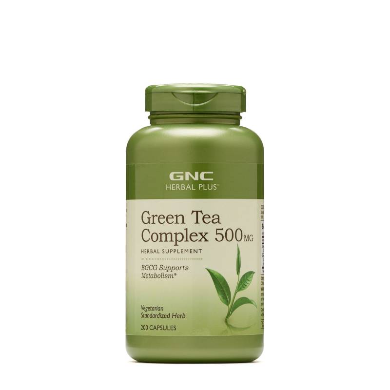 Herbal Plus Green Tea Complex 500 Mg, Complex De Ceai Verde, 200