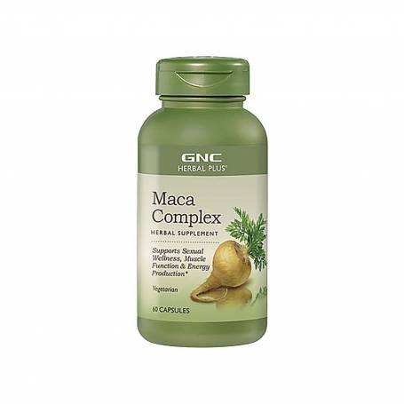 Herbal Plus Maca Complex, 60 capsule, GNC