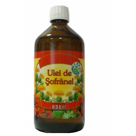 Ulei sofranel presat la rece, uz intern, 500ml - Herbavit