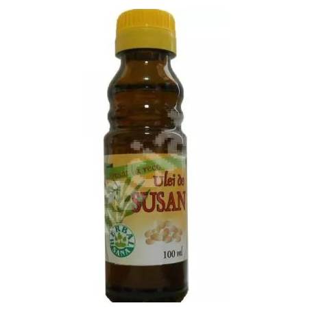 Ulei de Susan presat la rece, 100 ml - Herbavit