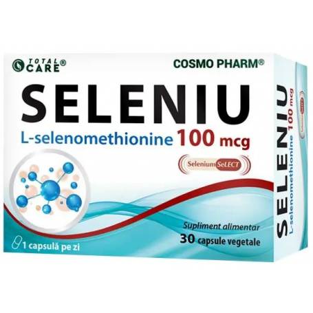 SELENIU 100mcg, 30 capsule - COSMO PHARM