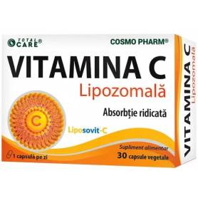 Vitamina C Lipozomala 1000mg, 30 capsule - COSMO PHARM