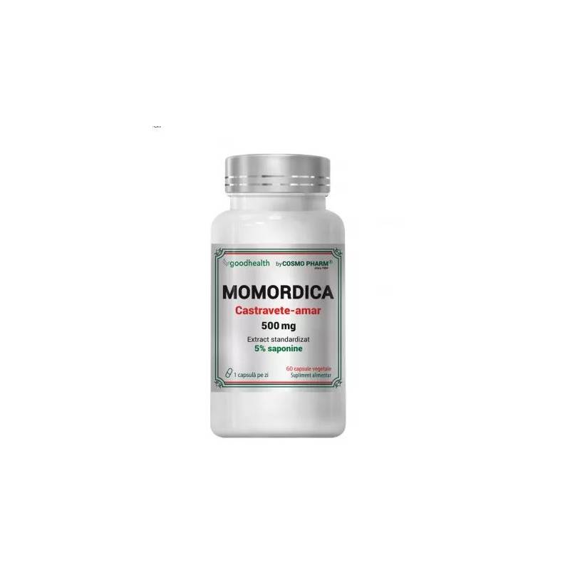 Momordica, 500 mg, Susține echilibrul metabolismului glucidic din