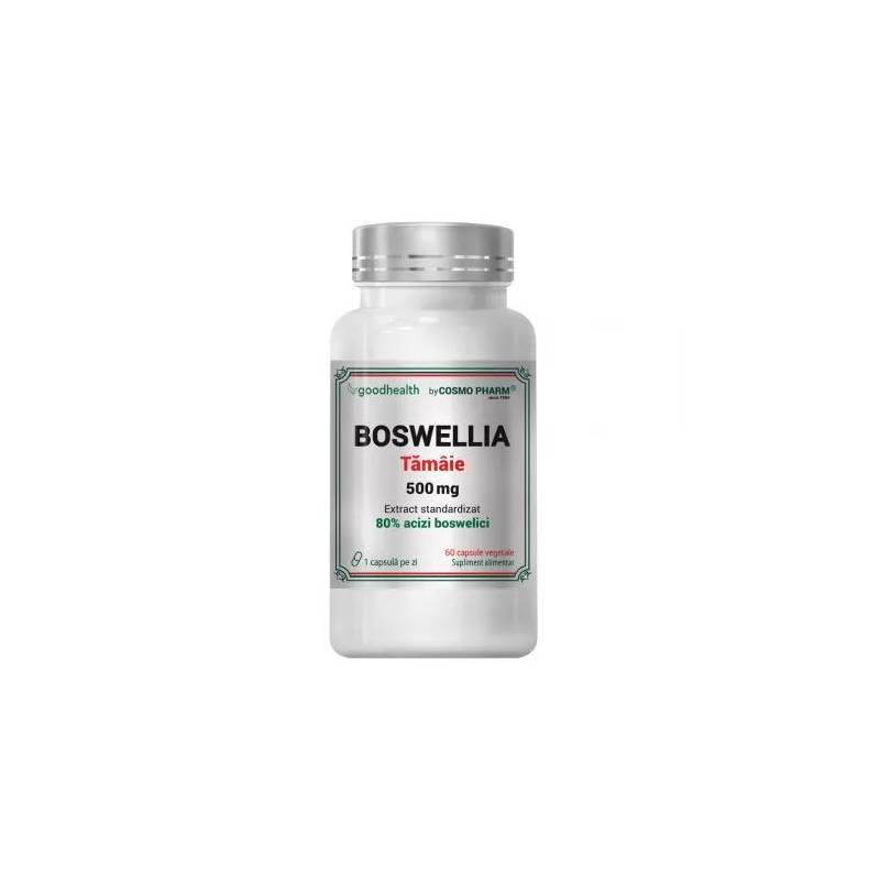 Boswellia Serrata, 500 mg, sustine functia mentala, 60 cps -
