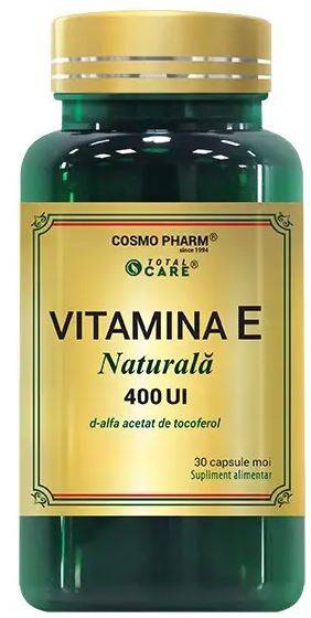 Vitamina E 400 Ui Naturala, 30 capsule moi - COSMO PHARM