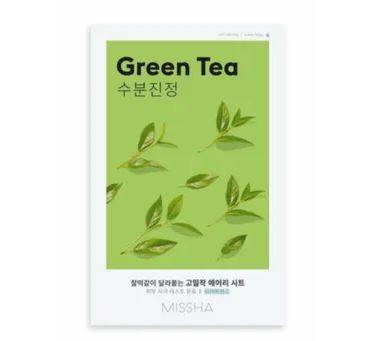 Masca pentru ten uscat cu extract de ceai verde, 19g - Missha