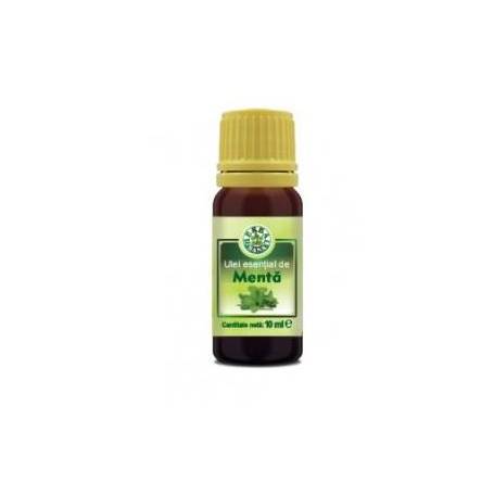 Ulei Esential De Menta, mentha Piperita, uz Extern, 10ml - HERBAVIT