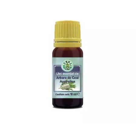 Ulei Esential De Tea Tree, Arbore C. Australian, uz Extern, 10ml -HERBAVIT