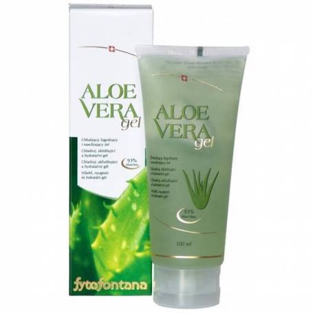 Aloe Vera gel, cu efect racoritor, 100 ml, Herbavit