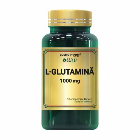 L-Glutamina, 1000 mg, 30 comprimate, Cosmopharm