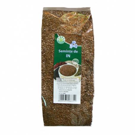 Seminte de in, 500 g, HERBAVIT