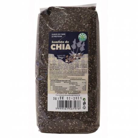 Seminte de chia, 1 kg, Herbavit